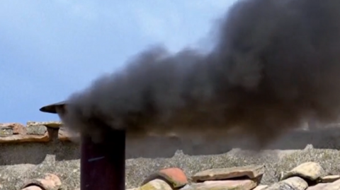 Black smoke