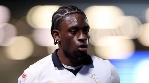 Ethon Archer in a Port Vale shirt
