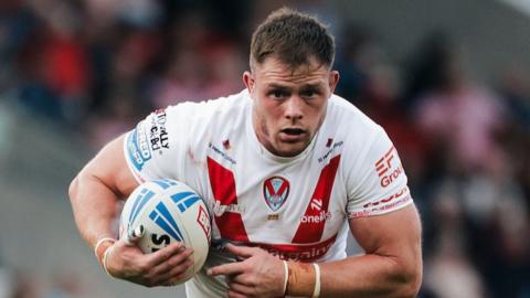 St Helens rugby league player Morgan Knowles