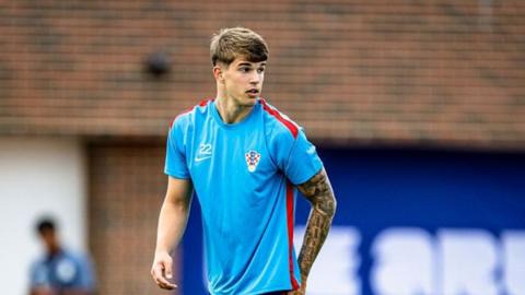 Croatia and Tottenham defender Luka Vuskovic