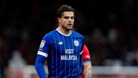Cardiff City's Ollie Tanner in action against Leyton Orient last Saturday.
