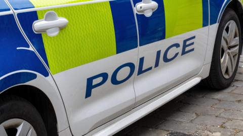 A police car. 