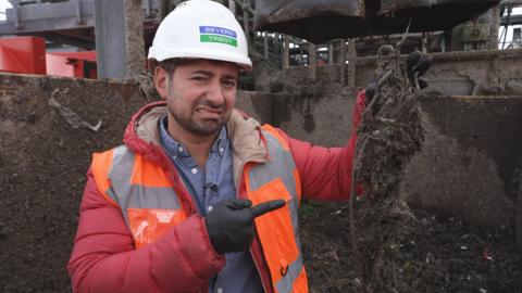 Ricky at the sewer