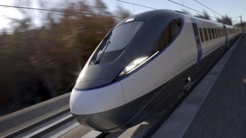 A high-speed train