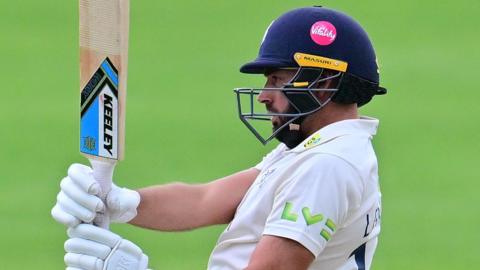 Jack Leaning batting for Kent