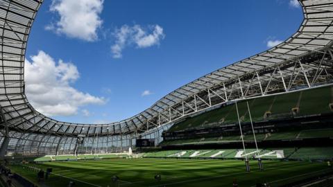 General view of Aviva Stadium in Dublin