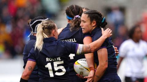 Scotland celebrate
