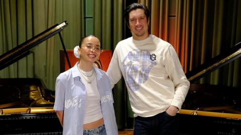 Vernon Kay and Ella Eyre