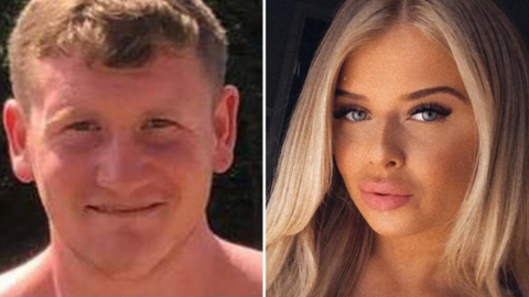 A composite image of Ryan Duffy and Ellie Marsden. Mr Duffy has short brown hair. Ms Marsden has long blonde hair.