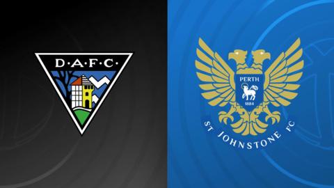 Dunfermline Athletic and St Johnstone badges
