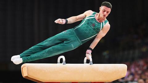 Rhys McClenaghan of Team Northern Ireland