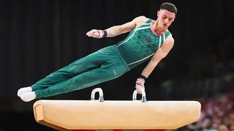 Rhys McClenaghan of Team Northern Ireland