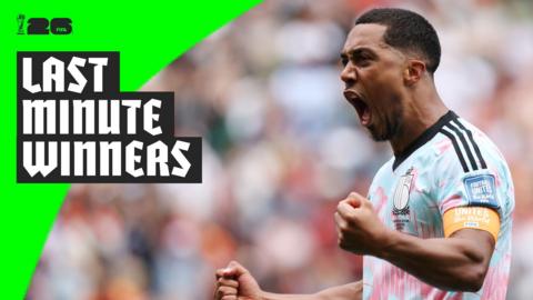 Youri Tielemans celebrates