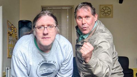 Aled Roberts a Simon Beech