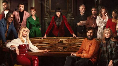 Celebrity Traitors 2025 - promotional photo of contestants 