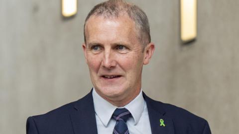 The former health secretary Michael Matheson