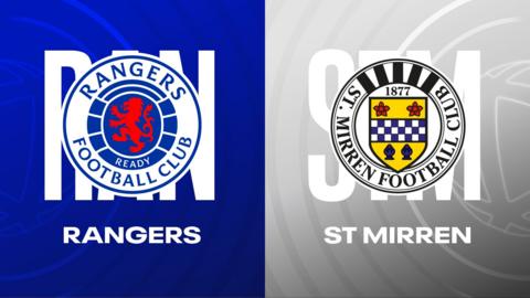 Rangers and St Mirren badges