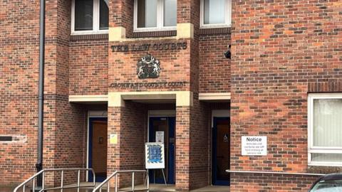 Entrance to Norwich Crown Court