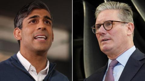 Rishi Sunak and Sir Keir Starmer