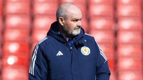 Scotland head coach Steve Clarke