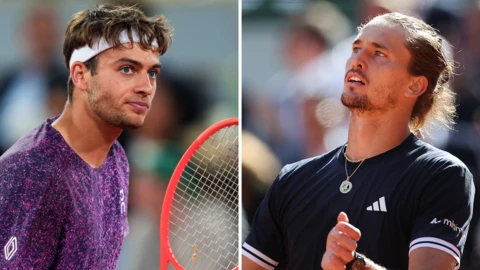 Flavio Cobolli and Alexander Zverev