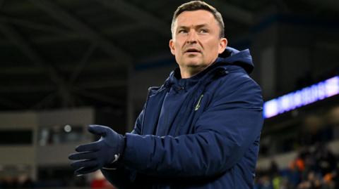 Preston North End manager Paul Heckingbottom 