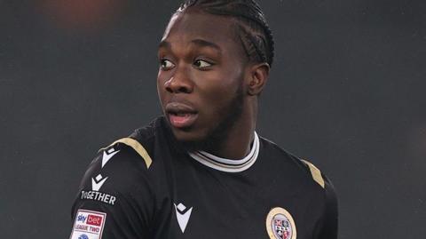 Kamarl Grant playing for Bromley
