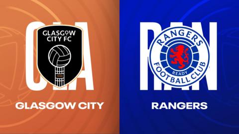 Glasgow City and Rangers badges