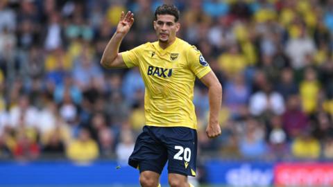 Ruben Rodrigues in action for Oxford