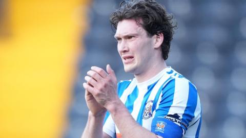 Joe Wright in action for Kilmarnock