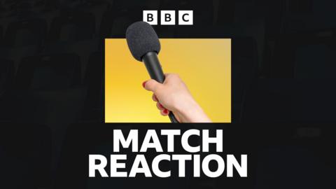 Match reaction graphic