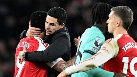 Arsenal celebrate