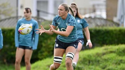 Zoe Aldcroft in training