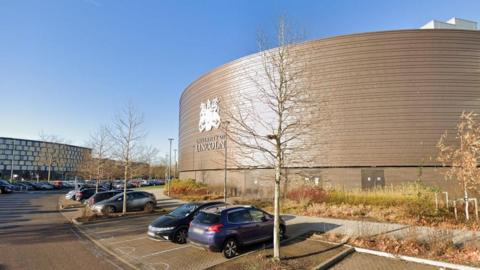 A building at the University of Lincoln, Brayford Wharf