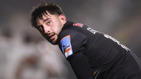 Ethan Grayson playing for Newcastle Red Bulls