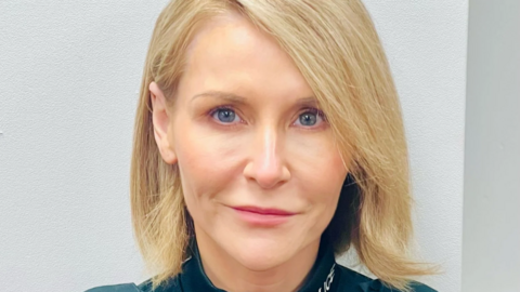 Supt Sinead McIldowney has blue eyes and straight blonde hair. 
She is wearing her Police Service of Northern Ireland (PSNI) uniform. 