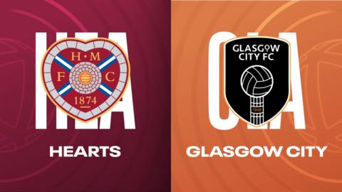 Hearts and Glasgow City badges