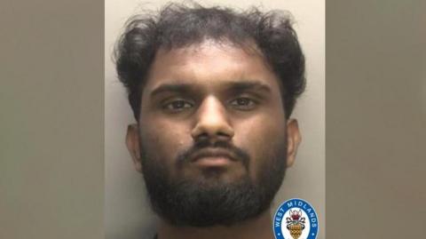 A mug shot of Shangeeth Sathyanathan with a grey background