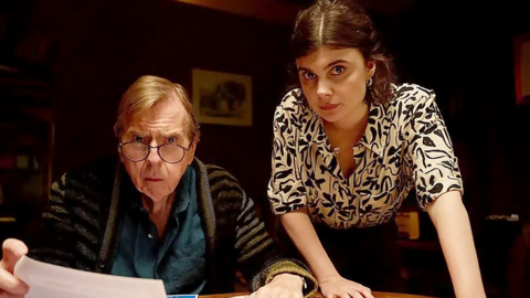 Timothy Spall and Gwyneth Keyworth