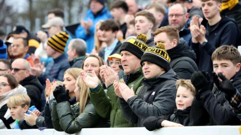 Newport County fans