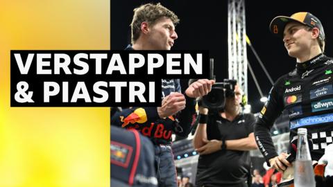Max Verstappen and Oscar Piastri