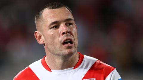 David Klemmer in action for St George Illawarra Dragons last season