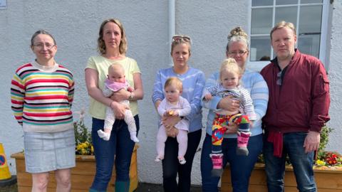 Parents of children at Fountainhall early years centre