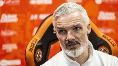 Dundee United manager Jim Goodwin