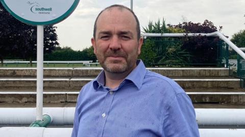 Managing director Mark Clayton pictured at the racecourse.