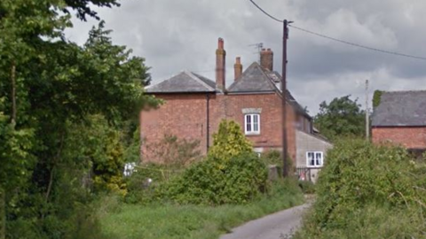 Southleaze Farm cottages near Wichelstowe in Swindon