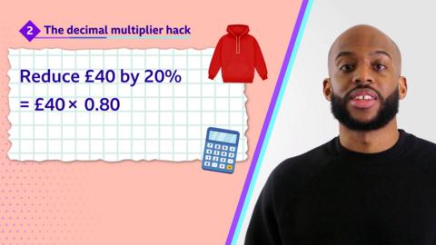 Learn these percentage hacks: The number swap hack and the decimal multiplier hack.