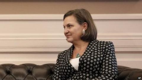Victoria Nuland: Leaked call shows US hand on Ukraine - BBC News