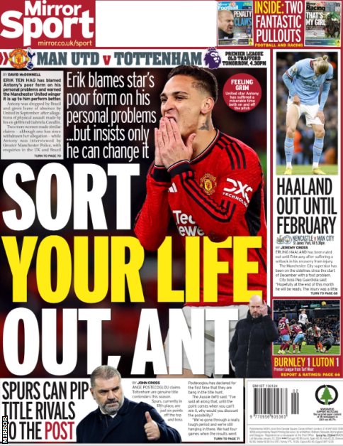 Mirror back page