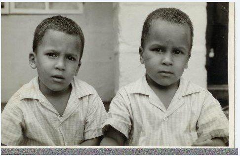 Richard (l) and Victor (non-identical twins)